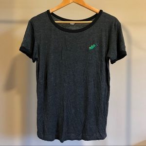 Alien Pea Embroidered Tee
